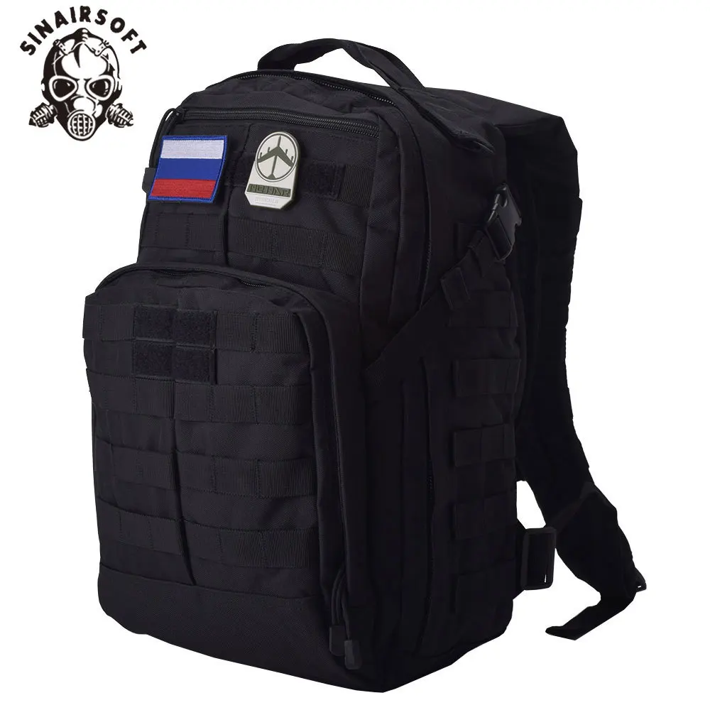 SINAIRSOFT 30L тактический рюкзак 14 дюйм(ов) ов) ноутбук 600D Оксфорд ткань Молл Открытый Спорт Кемпинг пеший Туризм Рыбалка Сумки