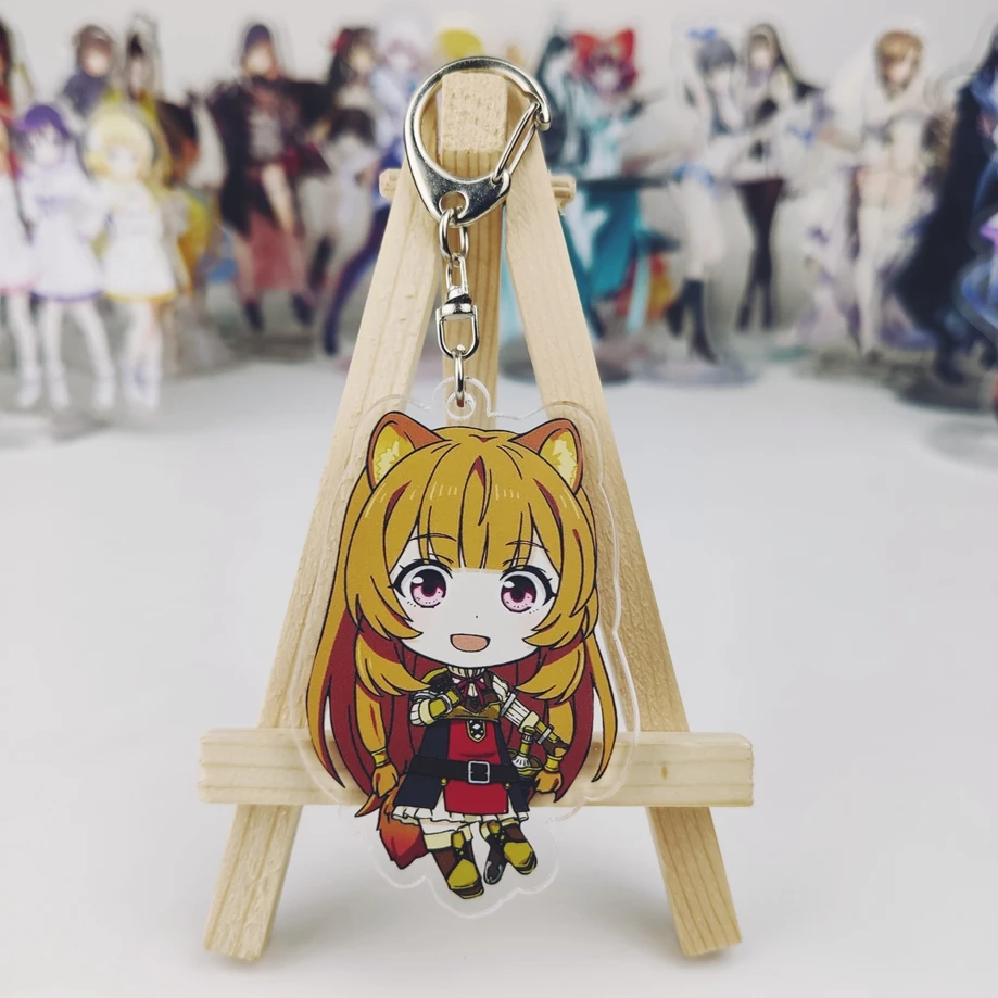 Tate no Yuusha Nariagari Iwatani Savannah Raffaello Filipino Косплей вечерние Акриловые брелок кольцо для