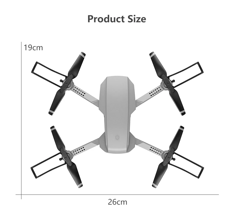 E88 Foldable 4K Mini Drone With RC Quadrocopter With WIFI FPV Wide Angle HD Camera Helicopter Height Keeping Drone Toys Boy Gift