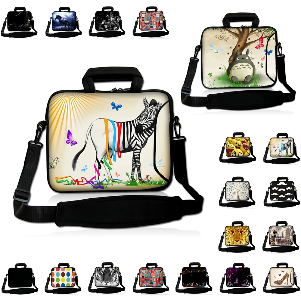 Notebook Laptop Notebook Laptop Chromebook Neoprene Handle 10 12 13 14 15 17 15.6 Bag Case For Huawei Matebook 13 14 X Pro 13.9