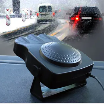 

150w Car Heater Car Defogger 12v Window Defogging Warm and Cold Dual-use Fan Water Mist Fan AC without Vane Natural Wind 140mm