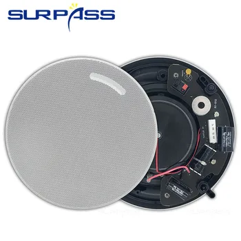 

PA System Coxial In Ceiling Wall Speaker 8 Inch Speaker Home Store Restaurant Background Music Family