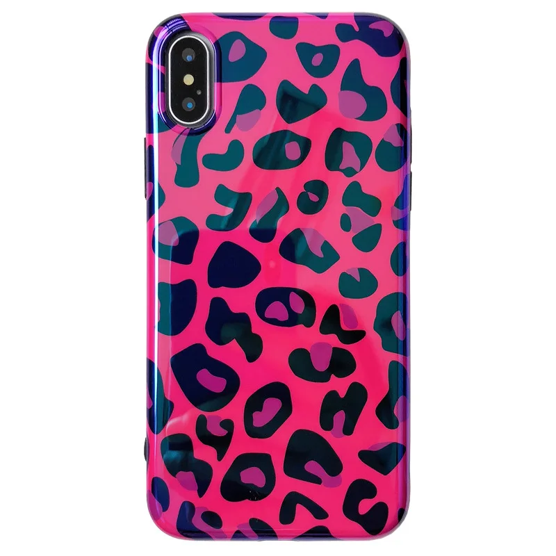 Роскошный чехол для телефона с леопардовым принтом Iphone XS Max XR X 8 7 6 6S Plus 11 Pro мягкая