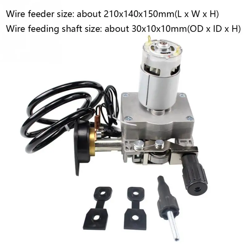 

DC24V 0.6-10mm Efficient Mini Portable Smooth Professional Durable Wire Feeder Easy Apply Wear Resistant Welding Machine Tools