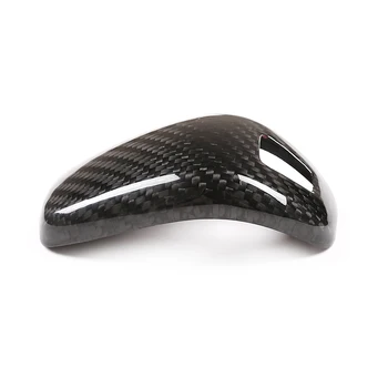 

Car Gear Shift Knob Decoration Cover Trim for Panamera 971 2018-2019 Carbon Fiber