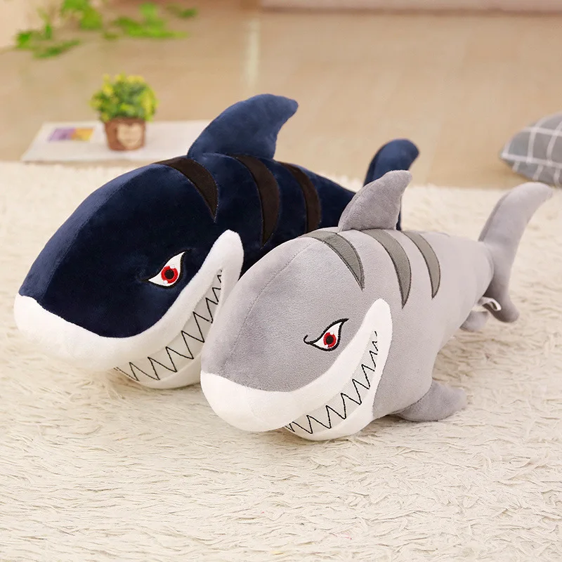 

Cute Sharks Plush Toy Shark Doll Nap Pillow Office Seat Cushion Doll