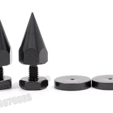 1 комплект/4 шт. M6 динамик с резьбой Спайк AMP проигрыватель рекордер стенд Pad акустические шипы вибрации конусная ножка, подкладка под стойку 40 мм