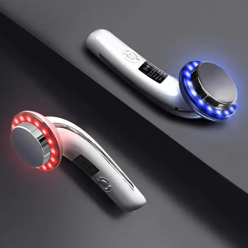 6 in 1 Body Shaping Machine EMS Weight Loss Massager for Stomach Fat Remover Device Face Arm Blue R