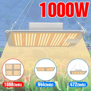

Plant Light 1000W 2000W 4000W Grow Lamp LED Full Spectrum Phyto Lamp LED Indoor Flower Seed Growth Lampe LED Hydroponics Lampada