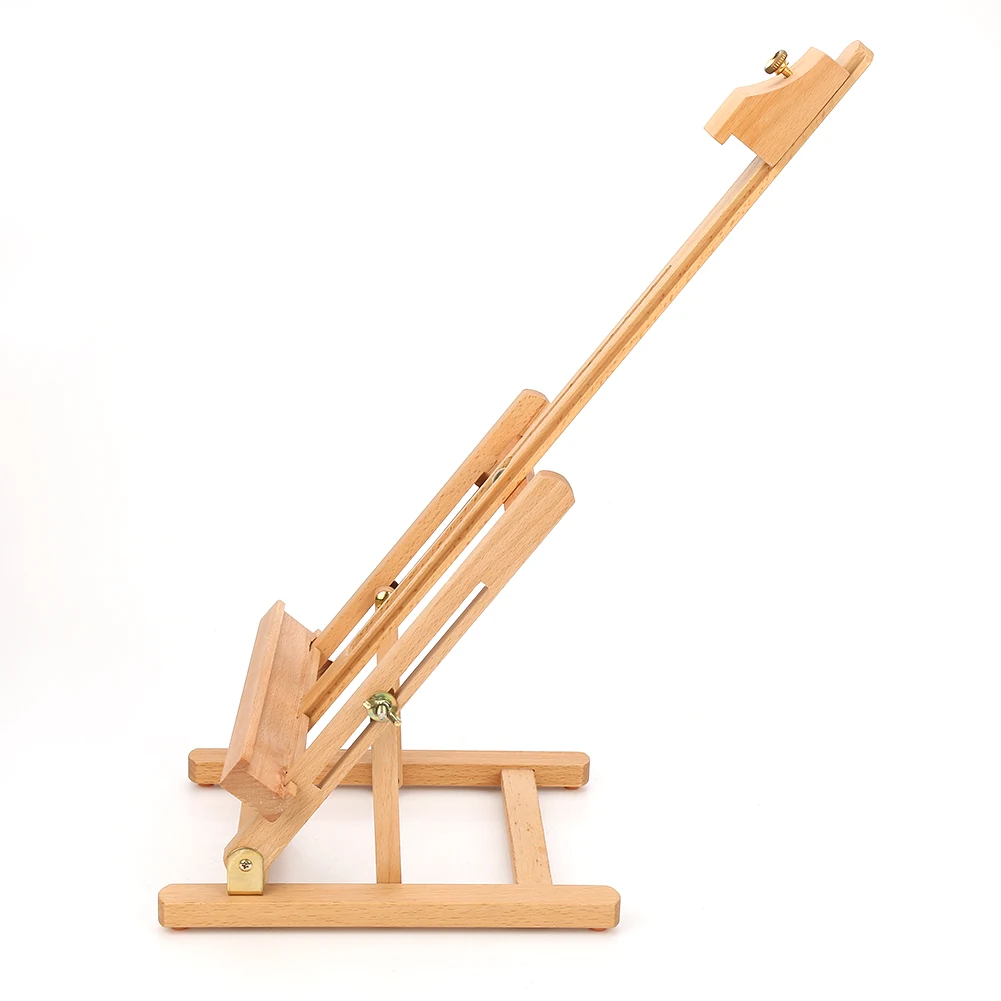 Многофункциональный настольный деревянный студийный открытый складной H-Frame мольберт художественный инструмент для рисования поддерживающая доска