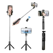 Aliexpress - Wireless Control Selfie Stick With Extendable Tripod For Mobile Phone 360° Rotation Phone Holder Handheld Monopod Selfie Stick