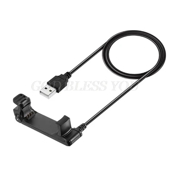 

USB Charging Dock Charger Adapter Data Transfer 1m Cable Line Portable for garmin forerunner 220 Smart Watch Drop Shipping