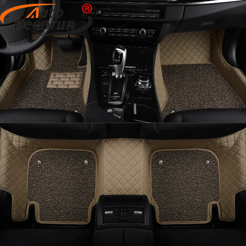

Автомобильный коврик из ПВХ автомобильные кожаные коврики для Subaru Outback, Forester, XV, наследие, Tribeca, коврики, аксессуары для интерьера