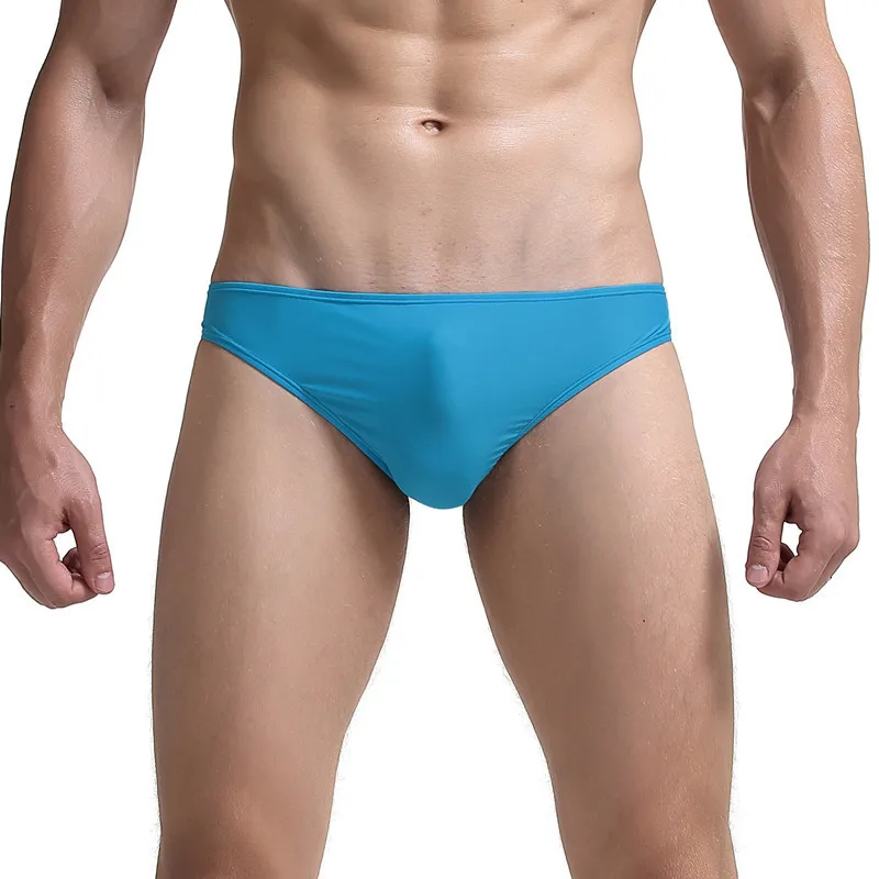 Мужская одежда для серфинга, плавки, бикини, мужские плавки, сексуальные трусы, L Купальники для плавания, шорты для пляжа, лето# YK56789kg - Цвет: sky blue