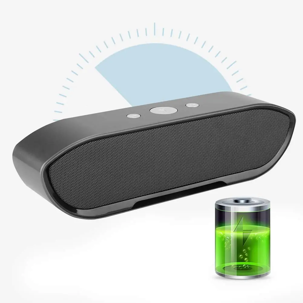 Bluetooth динамик наружный портативный мини стерео супер сабвуфер 3D 1200 мАч Беспроводная Поддержка TF карта совместимое bluetooth-устройство