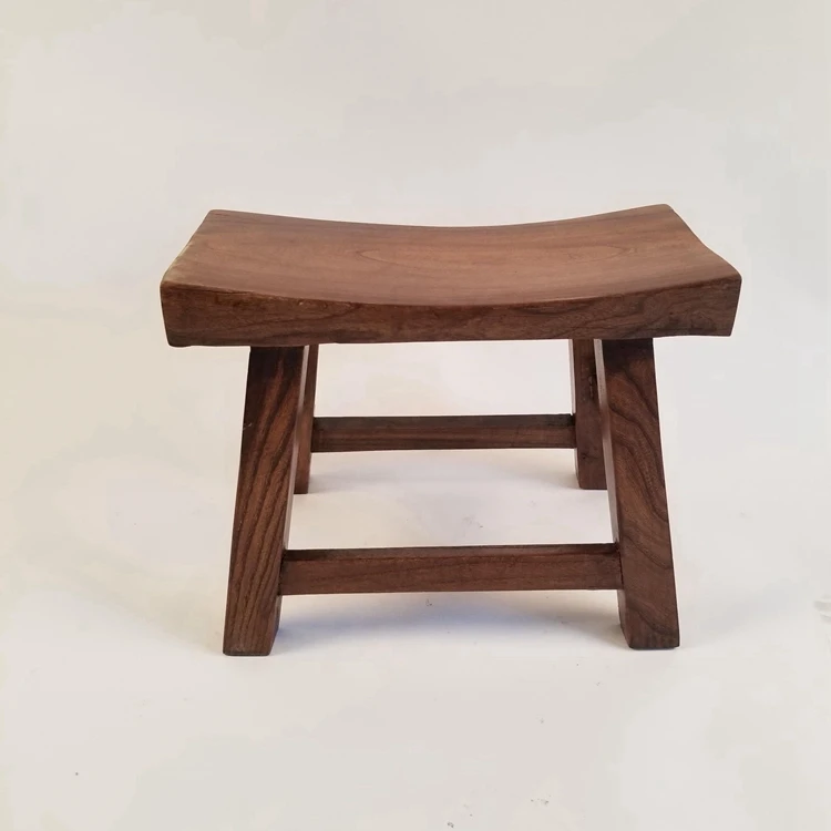

M8 Wooden Footstool Solid Wood Shoe Bench Children's Stool Modern Minimalist Chair Shoe Stool Can Stack Discharge