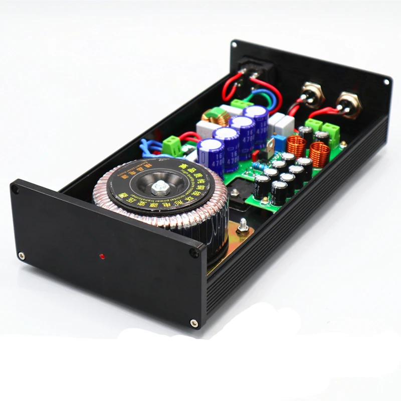 

Горячая Распродажа HIFI 50 Вт линейный стабилизированный источник питания с двойным выходом DC5V/12V/19V/24V в трубчатом предусилителе