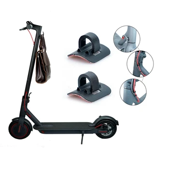 

2 Set for Xiaomi Mijia M365 Electric Scooter Skateboard Accessories, 1 Set Scooter Hook & 1 Set Cable Line Organizer Buckle Cabl