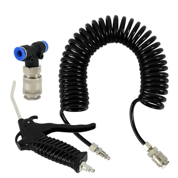 

Air Blower Duster Blow Dust Hose Pneumatic Cleaning Tube Coupler Workshop Tool