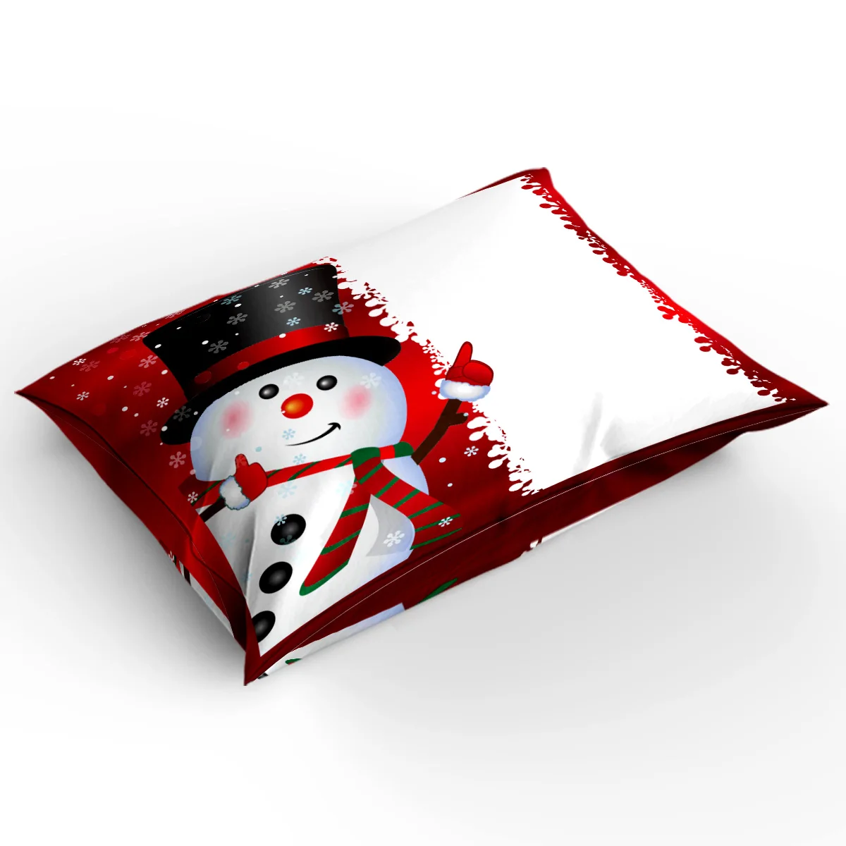 WARMTOUR пододеяльник Merry Christmas Снеговик пододеяльник набор 4 комплект постельного белья для кроватей