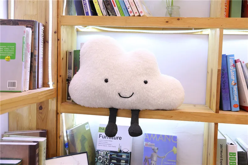 25 см Kawaii чешуйчатые облака мягкая подушка Simulaiton облака плюшевые игрушки подарки на день рождения для детей спящие игрушки куклы