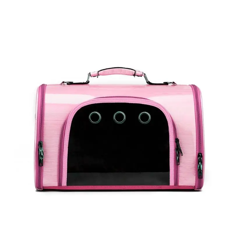 

Large Capacity Travel Bubble Shoulder Bag Pet Puppy Travel Carriers Mesh Breathable Carrier Handbag