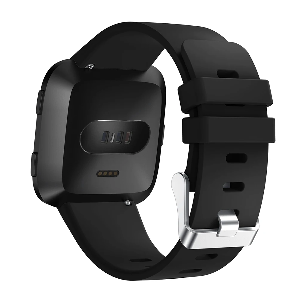 Chouchou En Cuir élastique Pour Montre Fitbit Versa 1, Versa 2, Versa 3 Et Sense - France