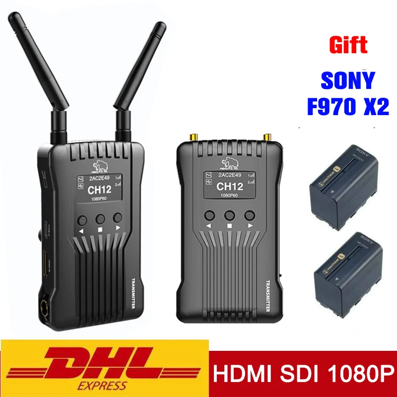 

HOLLYLAND Moma 400S 400FT HDMI SDI 1080P Transmission for Camera Image Wireless HD Video Transmitter Receiver VS Mars 300 300ft