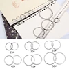 10Pcs/set Metal Binder Ring Metal Loose Leaf Book Binder Hoop Ring Multifunctional Keychain Circle DIY Album Scrapbook Craft ► Photo 2/6