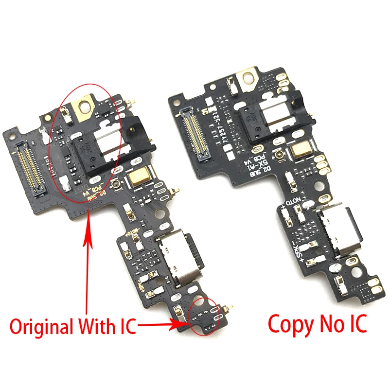Зарядный порт гибкий кабель для Xiaomi Mi A1 /Mi A2/ 5X док разъем Micro USB запасные