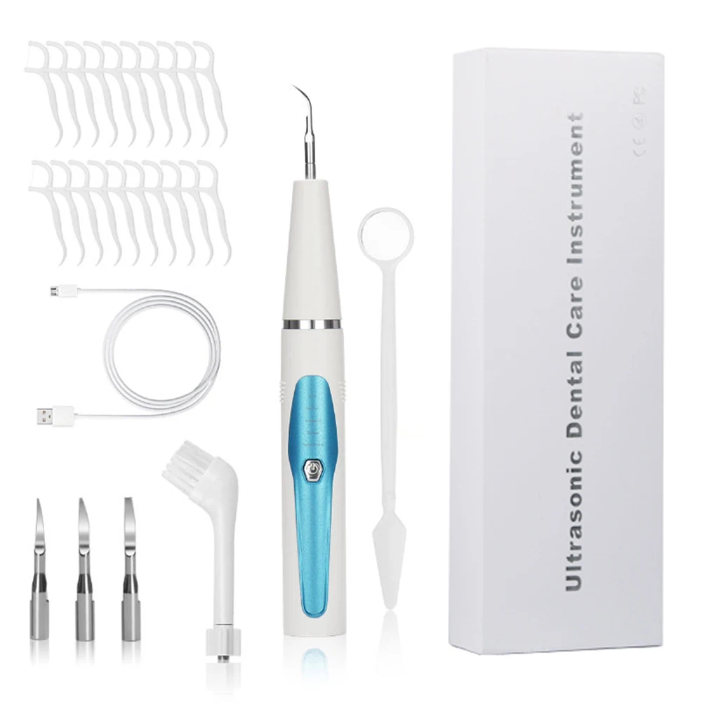 

Tooth Stain Oral Care Electric Dental Calculus Plaque Remover Teeth Scraper Cleaner Tartar Remover Dental Calculus Ultrasonic