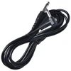 Cable de amplificador de guitarra 3m, Cable de parche eléctrico, amplificador de guitarra, 2 enchufes, negro ► Foto 2/6