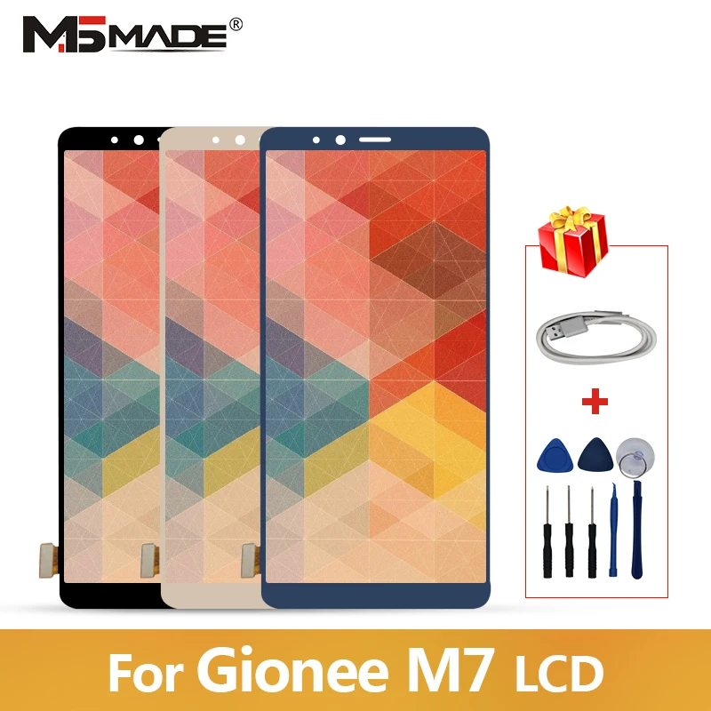 6,0" для Gionee M7 ЖК-дисплей сенсорный экран дигитайзер панель сборка запасные части ЖК-экран для Gionee M7 дисплей