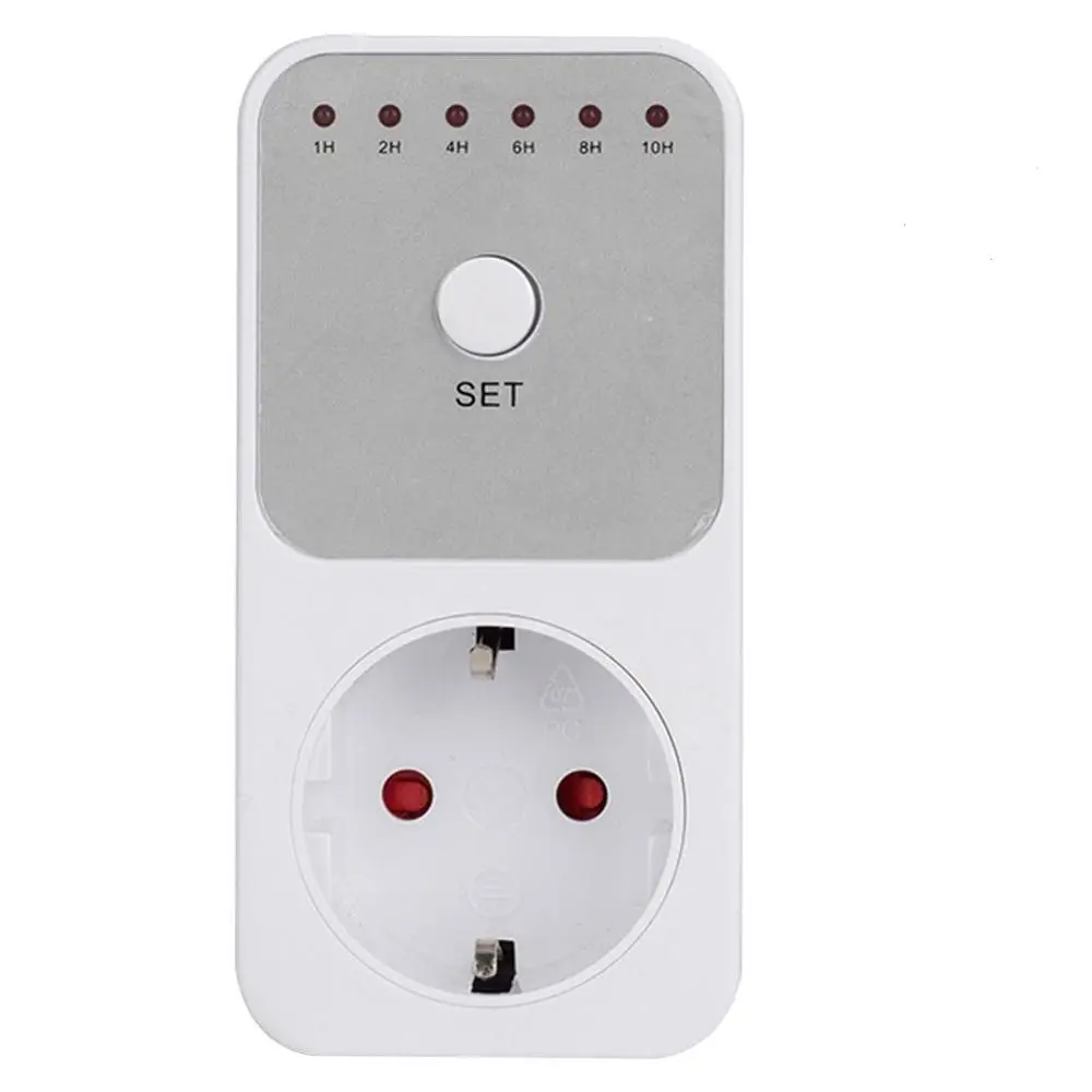 Countdown Timer Switch Smart Control Plug-In Socket Auto Shut Off Outlet Automaticl Turn Off Electronic Device
