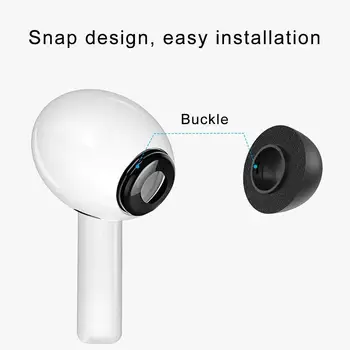 

6 Pairs/box Memory Foam Ear Tips Buds For Apple Airpods Rebound Slow Replacement Pro S/M/L Earphone Buds B3L8