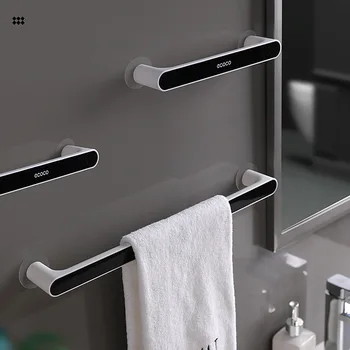 

Bathroom Simple Self-adhesive Seamless Slippers Rack Towel Storage Rack Household Toilet Bathroom Towel Rod Wall Hanging
