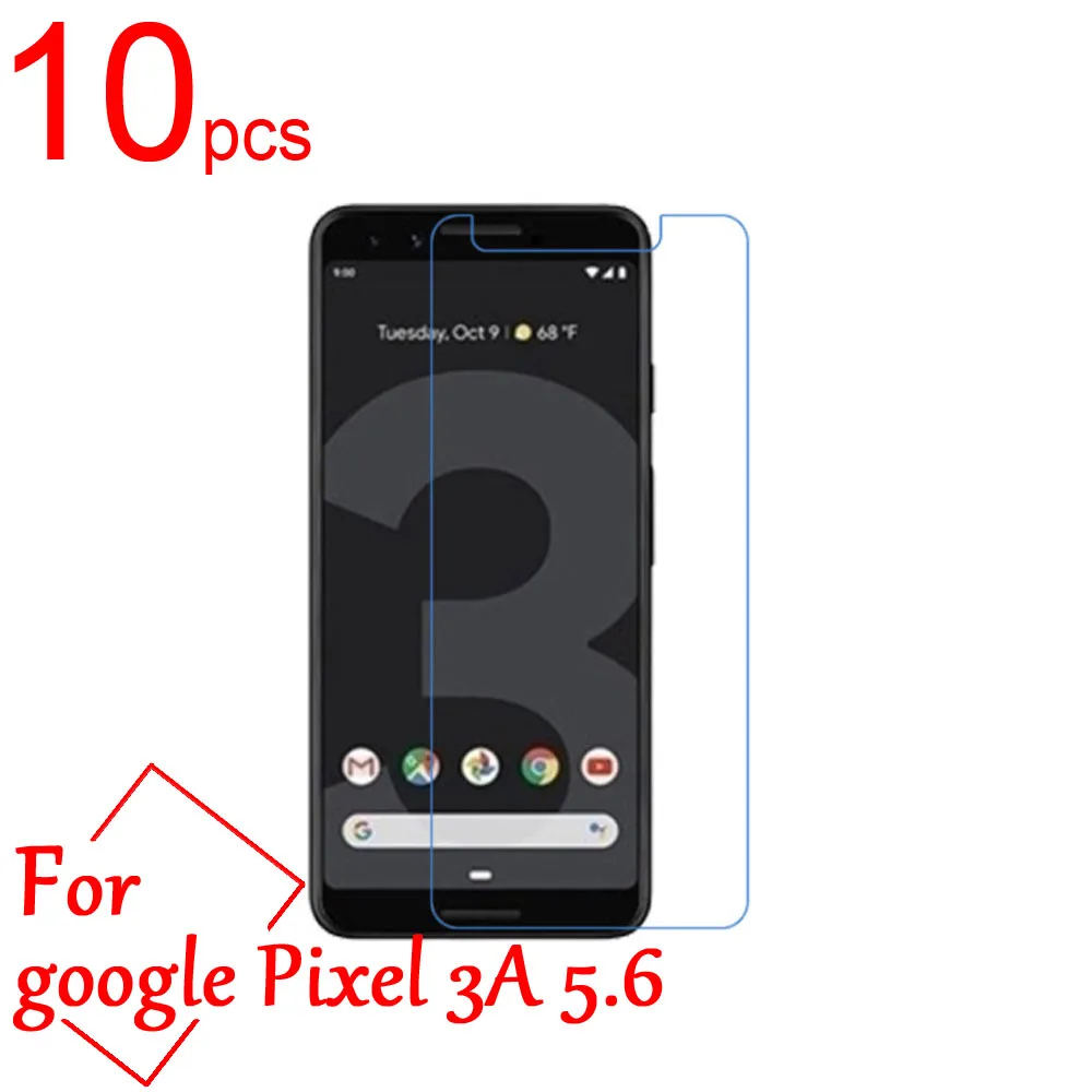 10pcs Ultra Clear/Matte/Nano anti-Explosion LCD Screen Protector Film Cover For Google Pixel 3A XL 4 Protective | Мобильные телефоны