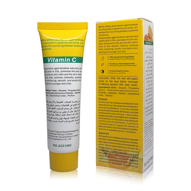 AICHUN отбеливающий отшелушивающий крем с витамином для лица и тела 100 г|cream peeling|peeling