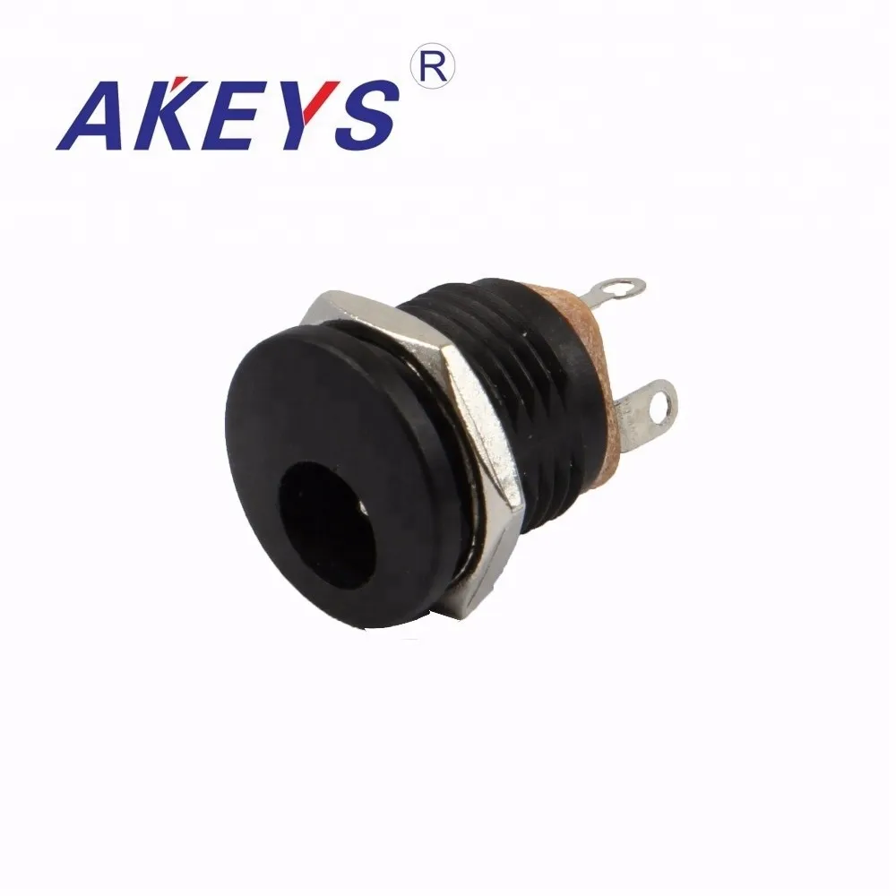 10 PCS DC-022M 5.5MM*2.1MM/2.5MM DC power socket jack with screw nut connector plug | Обустройство дома