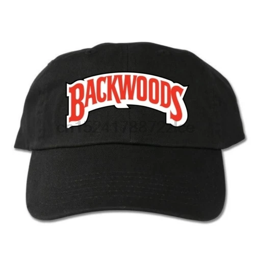 Черная регулируемая шляпа без структуры на заказ