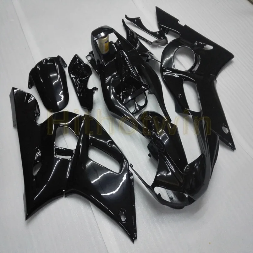 Капот мотоцикла на заказ для YZF-R6 1998-2002 моторные Обтекатели литьевой формы фиолетовый черный