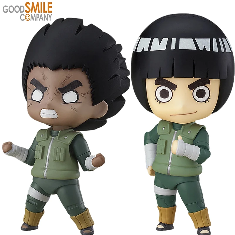 10センチメートルオリジナルグッドスマイルgscねんどろいど ナルト 疾風伝ロック リーkwaii Qバージョンアニメフィギュアpvc可動モデルおもちゃ Null Aliexpress