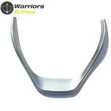 Серебряный Хром Кнопка рулевого колеса отделка рамка крышка наклейка декоративные аксессуары для BMW 1 3 серии F20 F30 F34 GT 118i 320i