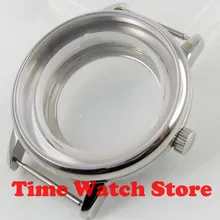 40 мм чехол для часов полированный устойчивый к царапинам 316L stailess сталь подходит 2813 ETA 2824 2836 MIYOTA 8215 механизм