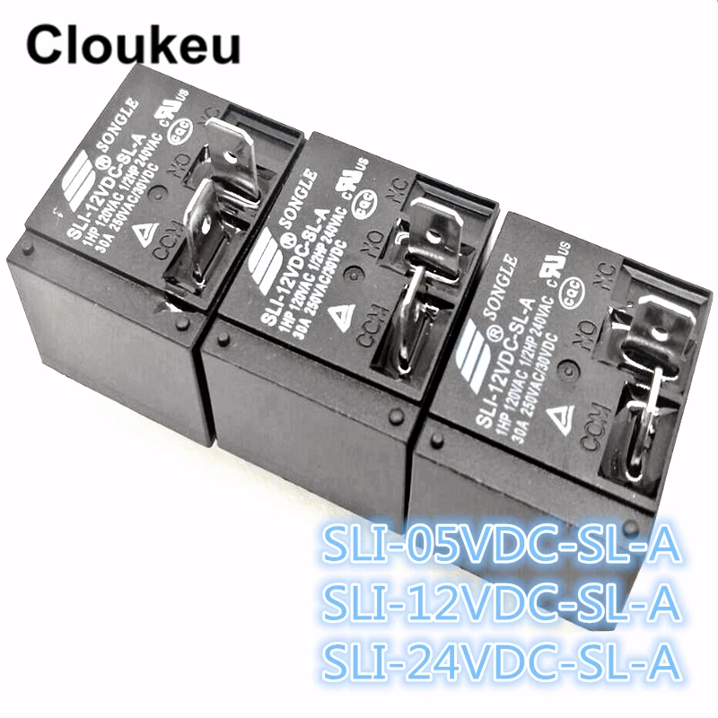 Реле DIP4 SLI- 05VDC 12VDC 24VDC -SL-A 5V 12V 24V 30A | Обустройство дома