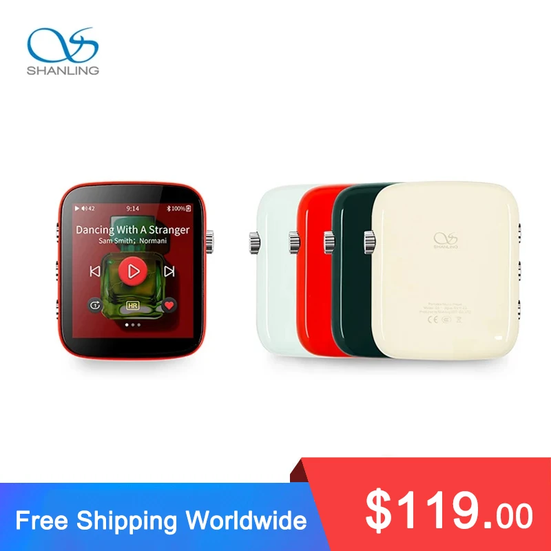 Портативный плеер Shanling Q1 ES9218PDAC/AMP двухсторонний Hi-Fi аудио музыкальный MP3