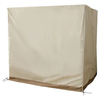 

Outdoor 3 Seat Terrace Canopy Swing Cover Garden Swing Cover Waterproof Outdoor Furniture Dust Cover, Waterproof 88 Inch Long x