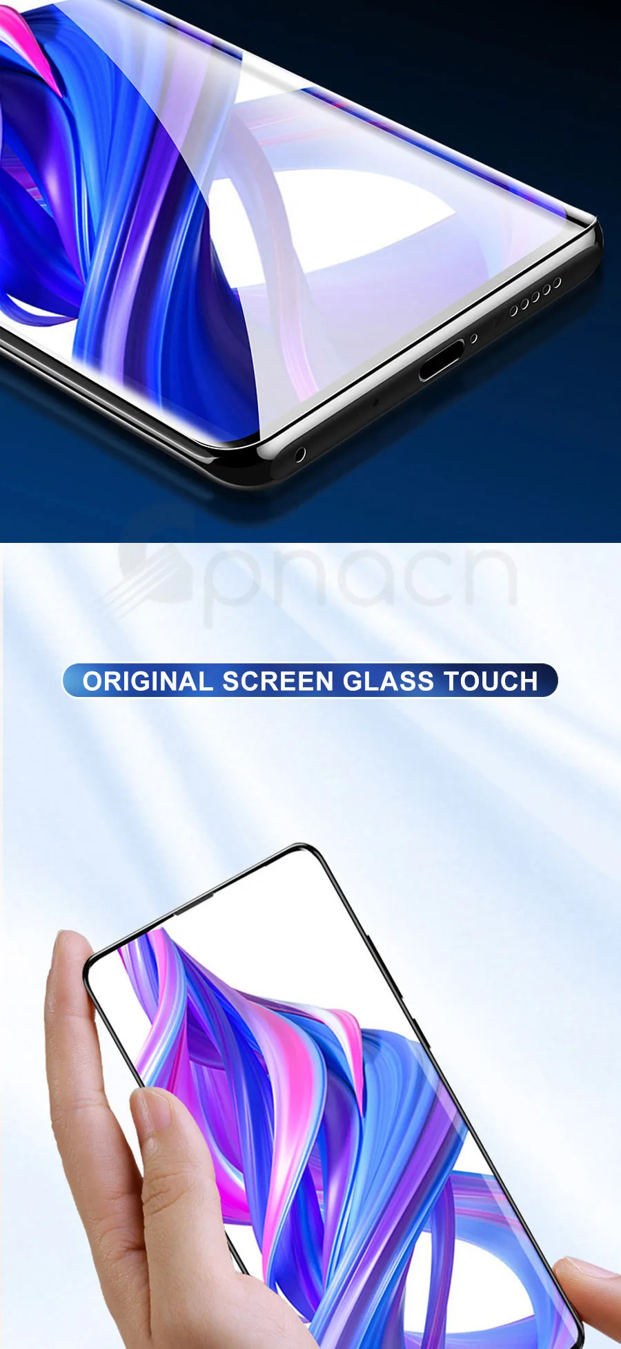 9D закаленное стекло для huawei Honor 20 Lite 9X 8X 8A 8C 8S 9i 10i 20i V10 V20 20S Защитная пленка для экрана