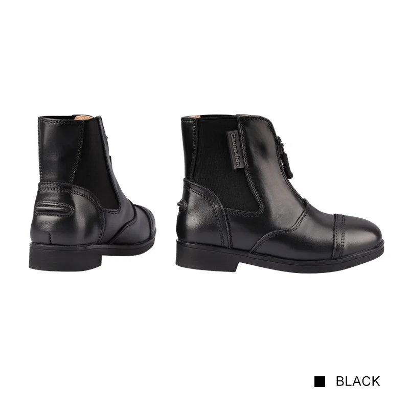 Cavassion boots Children's leather boots riding equipment