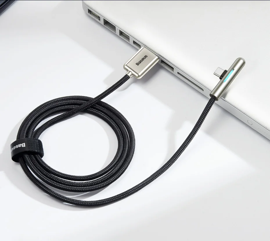 Baseus Câble Rapide USB type C  Avec LED Éclairage-15